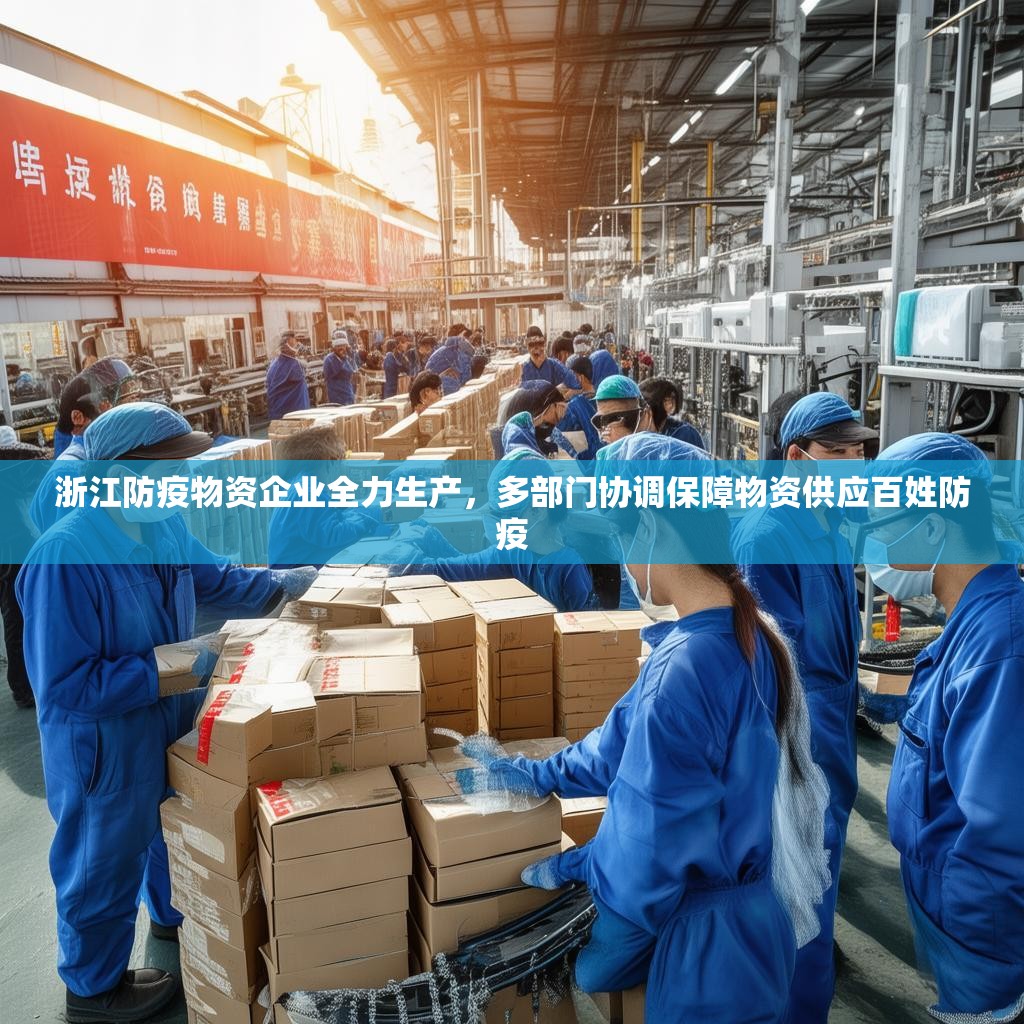 浙江防疫物资企业全力生产,多部门协调保障物资供应百姓防疫