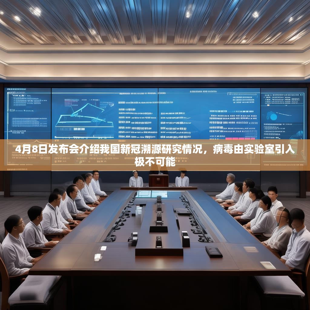4月8日发布会介绍我国新冠溯源研究情况，病毒由实验室引入极不可能