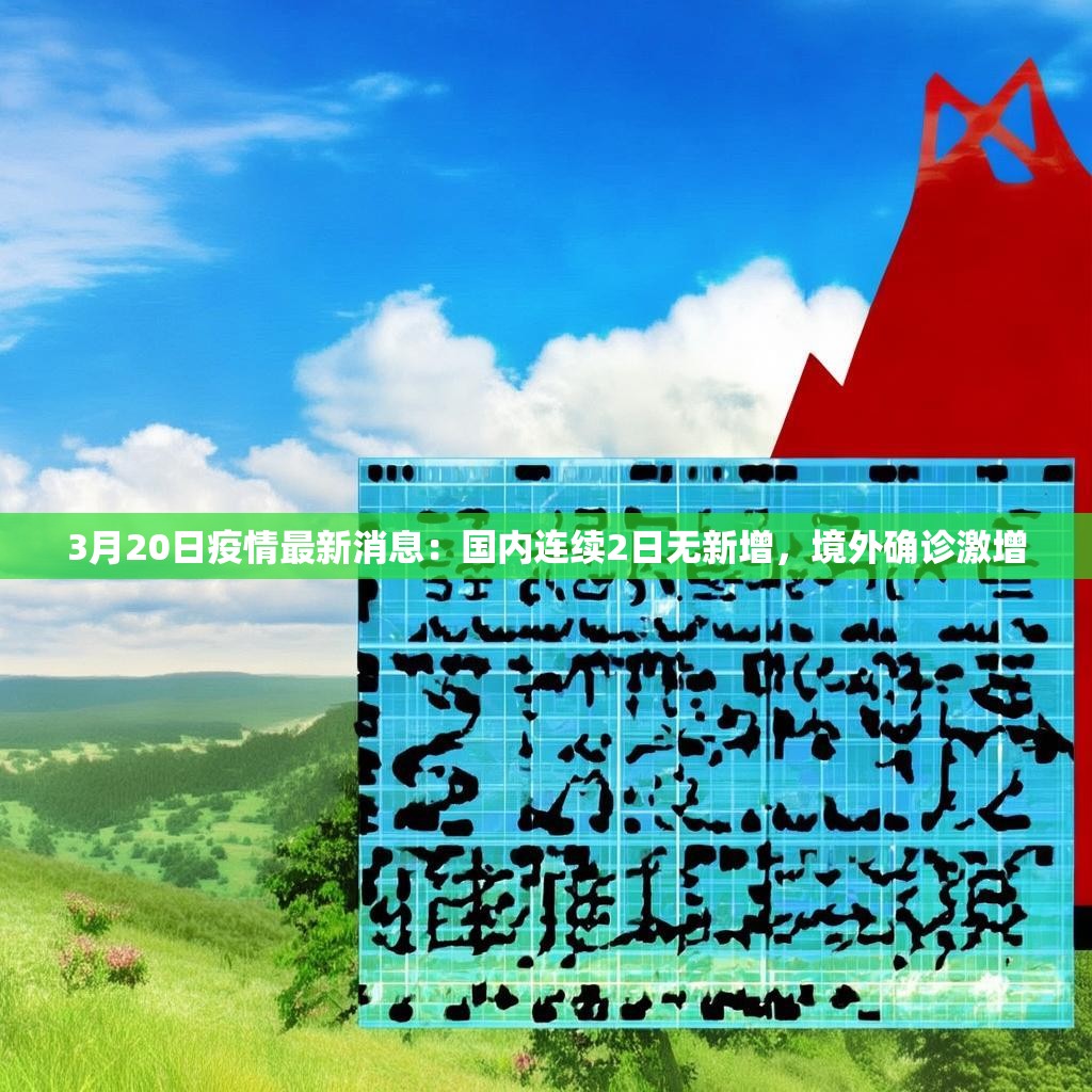3月20日疫情最新消息：国内连续2日无新增，境外确诊激增
