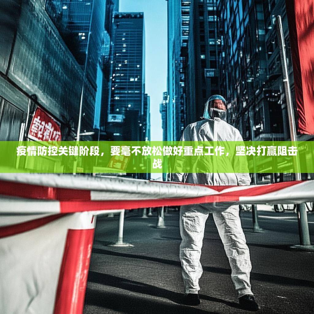 疫情防控关键阶段，要毫不放松做好重点工作，坚决打赢阻击战