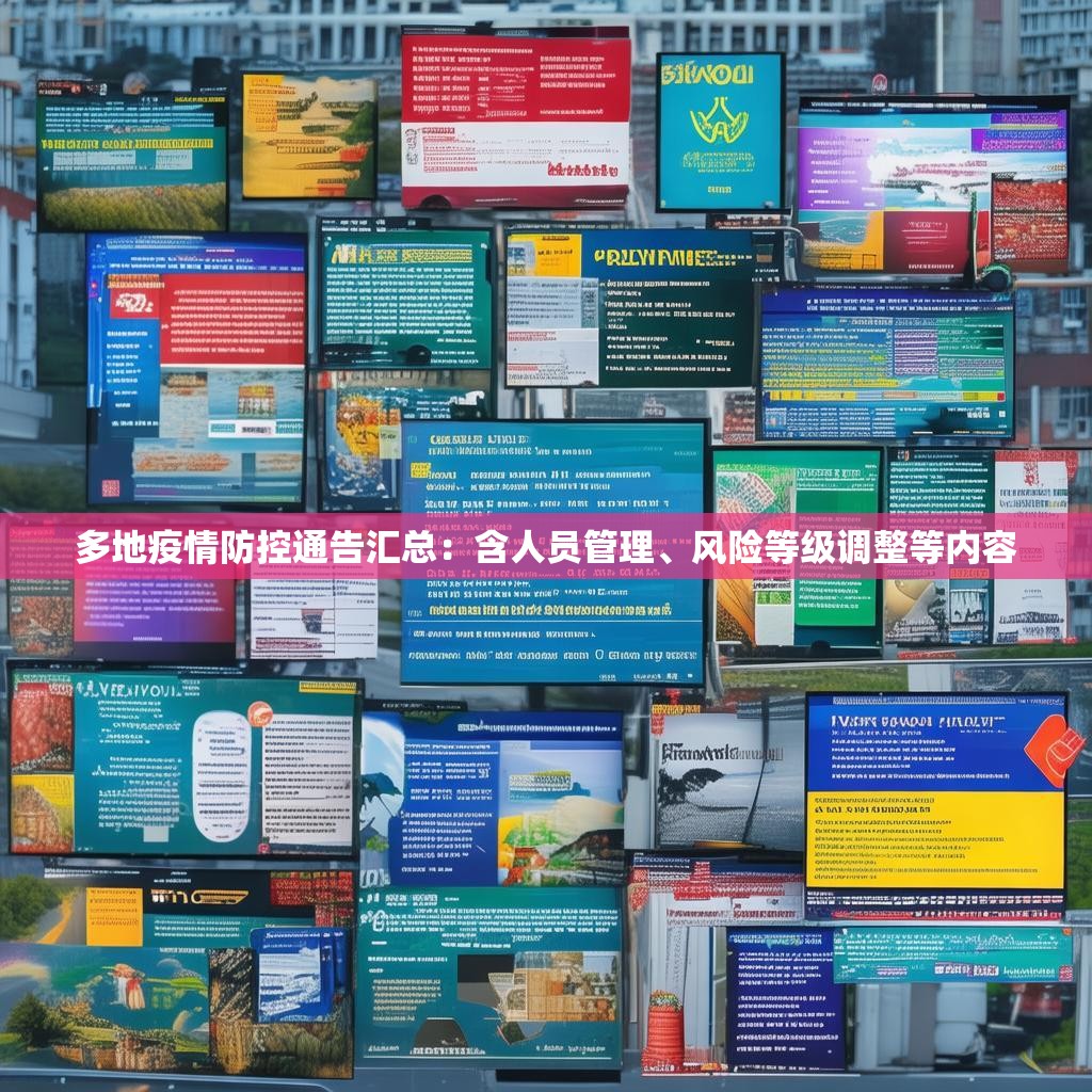 多地疫情防控通告汇总：含人员管理、风险等级调整等内容