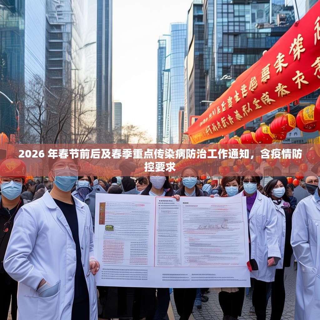 2026 年春节前后及春季重点传染病防治工作通知，含疫情防控要求