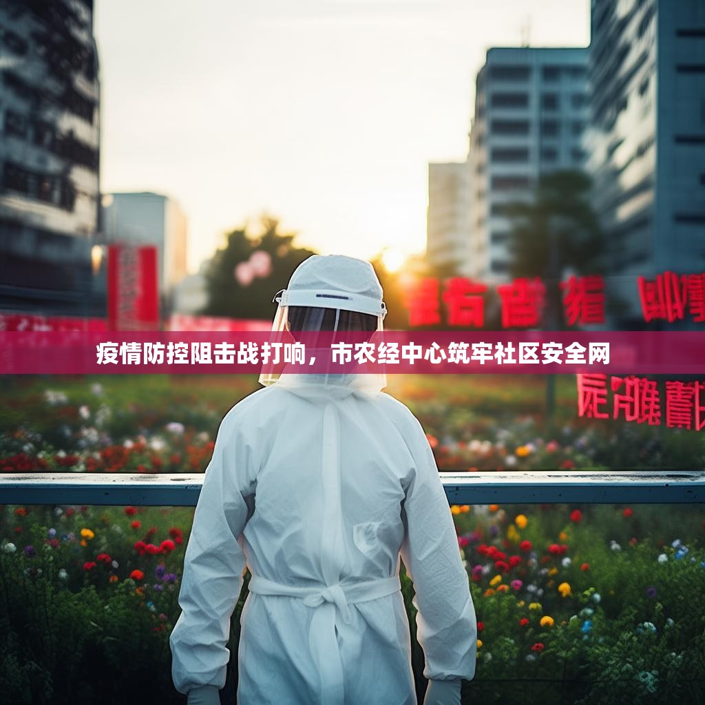 疫情防控阻击战打响,市农经中心筑牢社区安全网