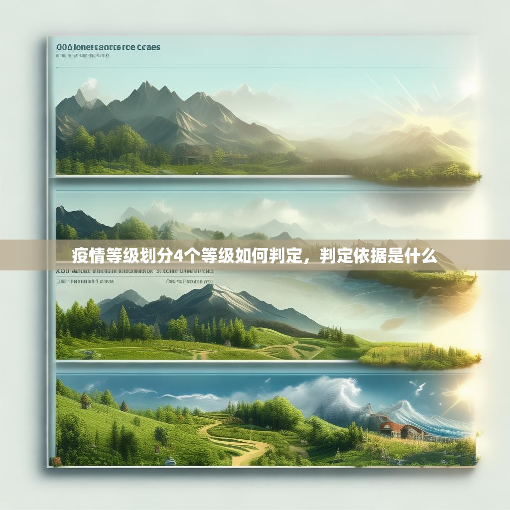 疫情等级划分4个等级如何判定，判定依据是什么