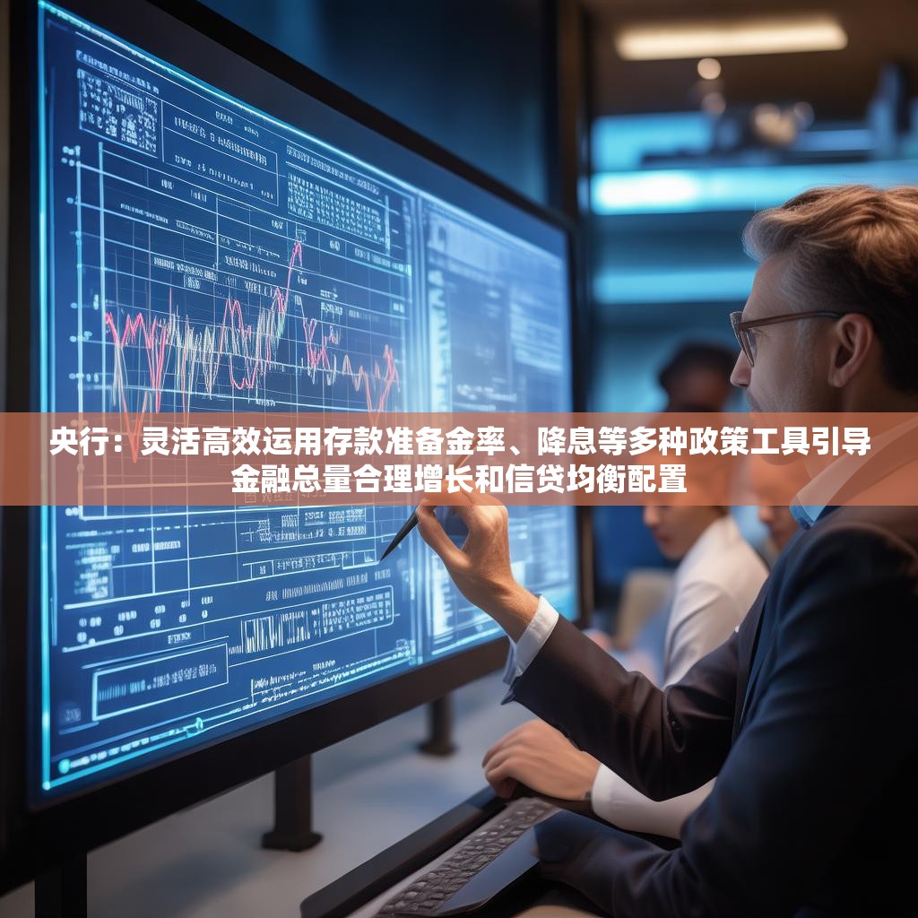 央行：灵活高效运用存款准备金率、降息等多种政策工具引导金融总量合理增长和信贷均衡配置