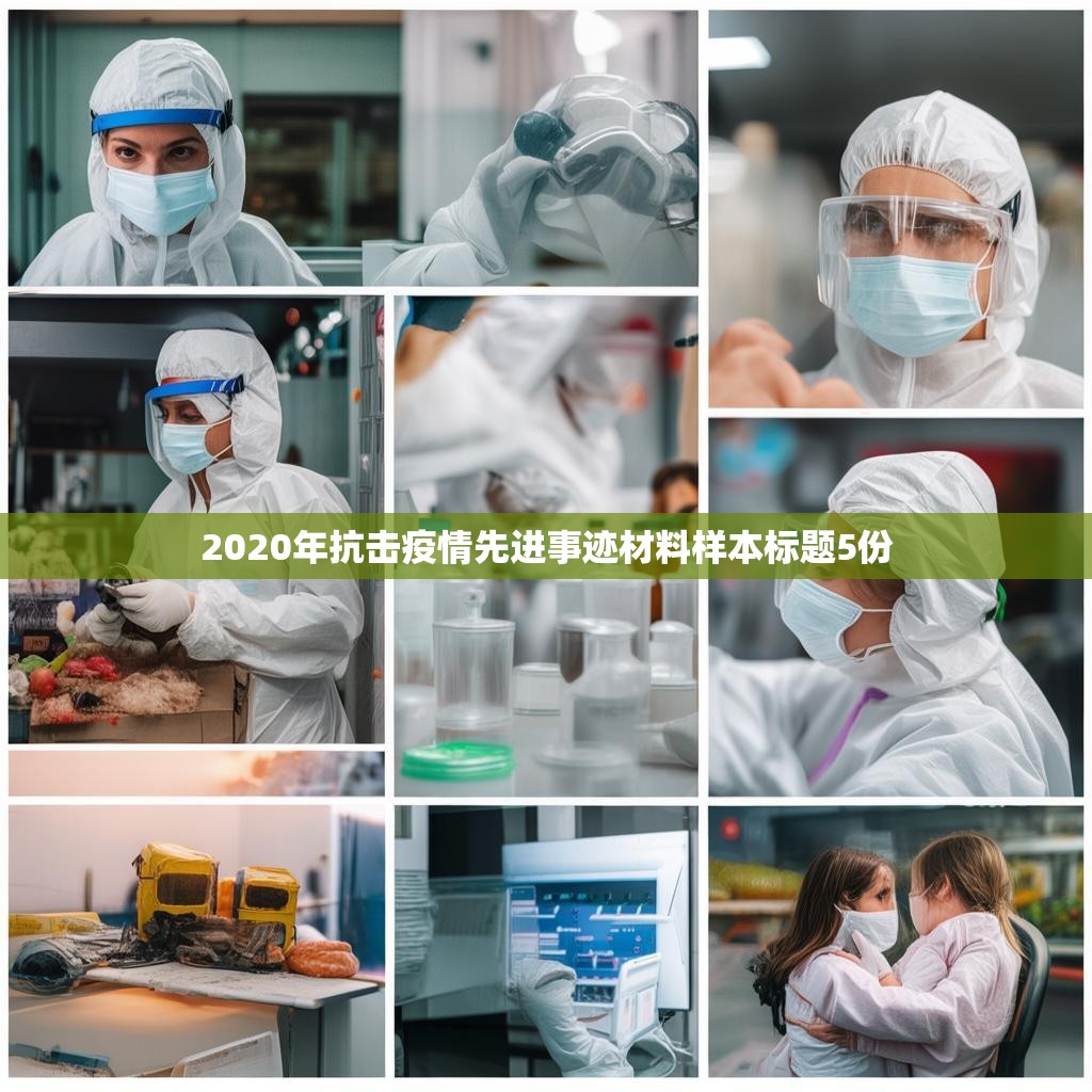 2020年抗击疫情先进事迹材料样本标题5份