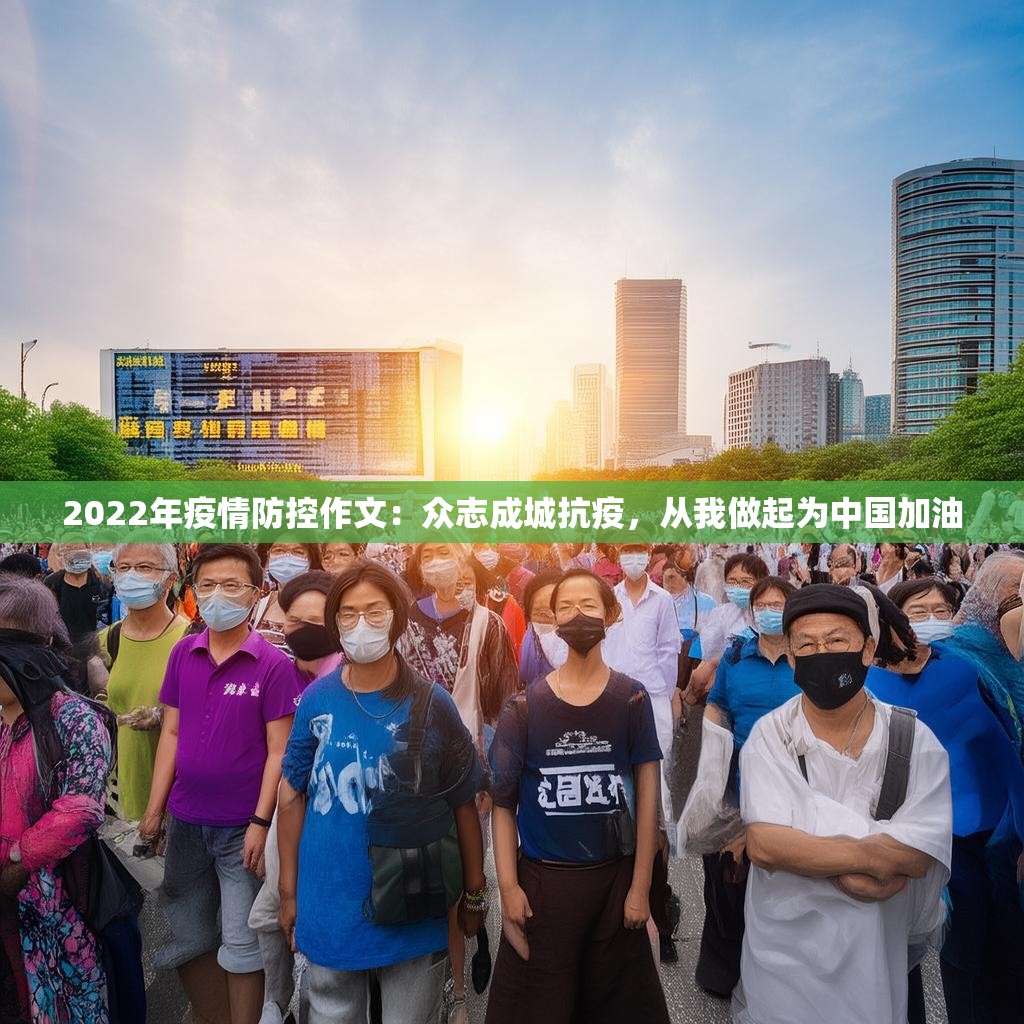 2022年疫情防控作文：众志成城抗疫，从我做起为中国加油