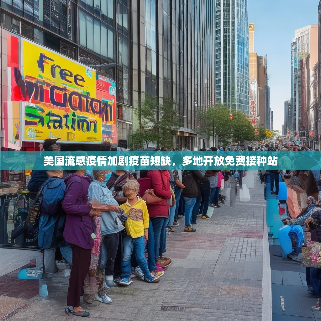 美国流感疫情加剧疫苗短缺，多地开放免费接种站