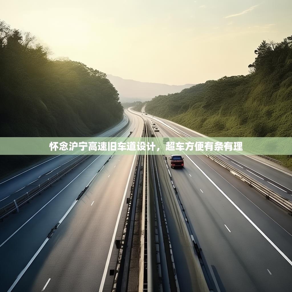 怀念沪宁高速旧车道设计，超车方便有条有理