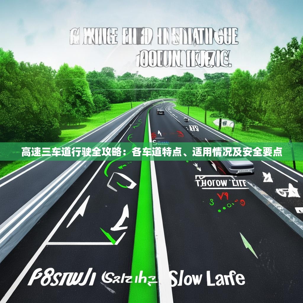 高速三车道行驶全攻略:各车道特点、适用情况及安全要点