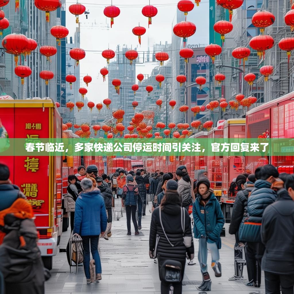 春节临近，多家快递公司停运时间引关注，官方回复来了