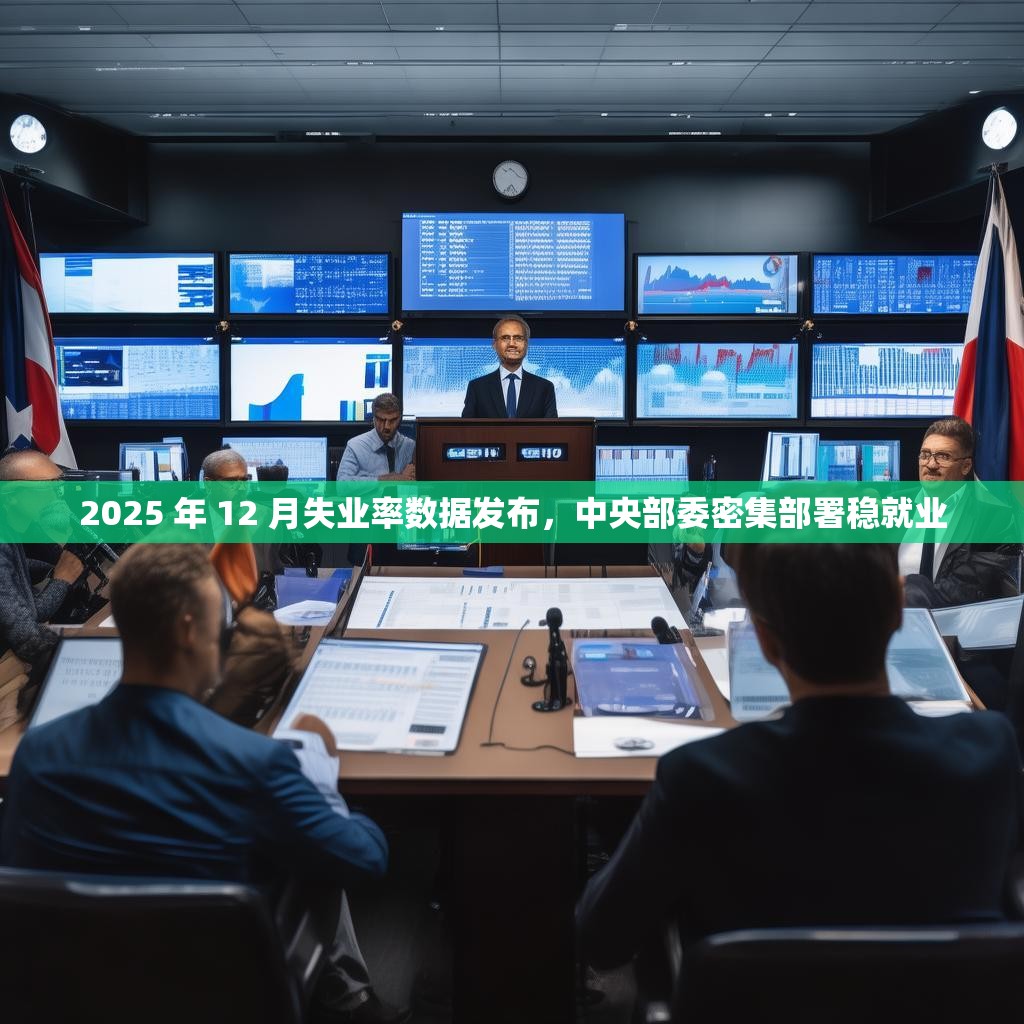 2025 年 12 月失业率数据发布，中央部委密集部署稳就业