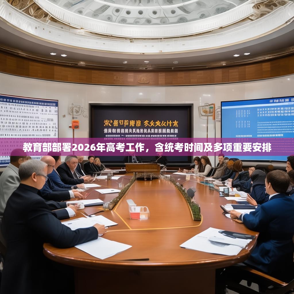 教育部部署2026年高考工作，含统考时间及多项重要安排