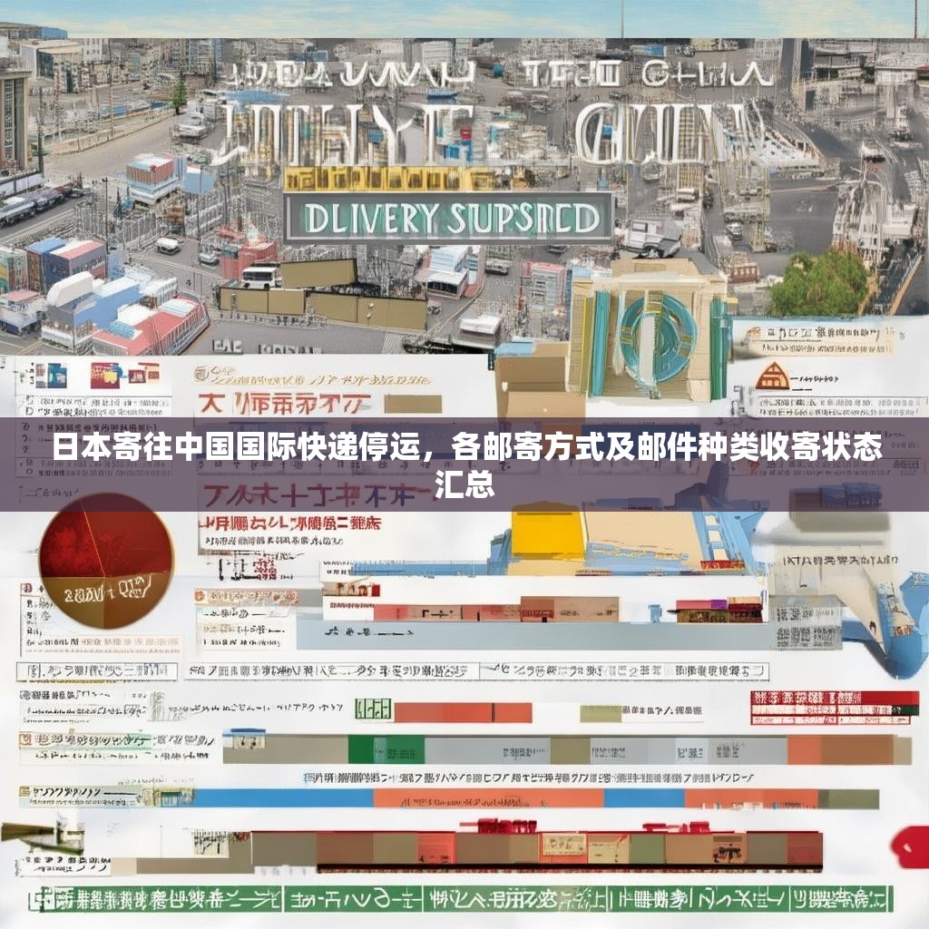 日本寄往中国国际快递停运，各邮寄方式及邮件种类收寄状态汇总