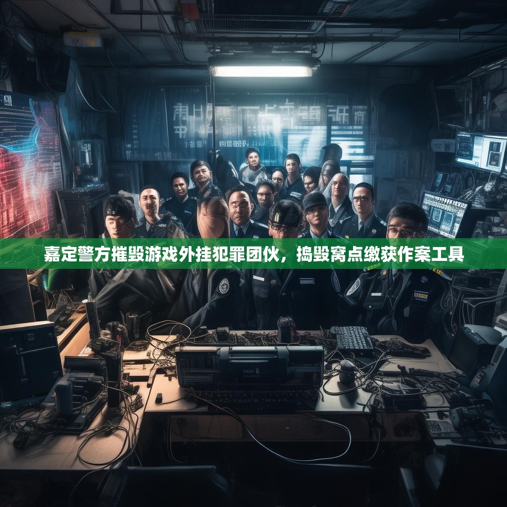嘉定警方摧毁游戏外挂犯罪团伙，捣毁窝点缴获作案工具