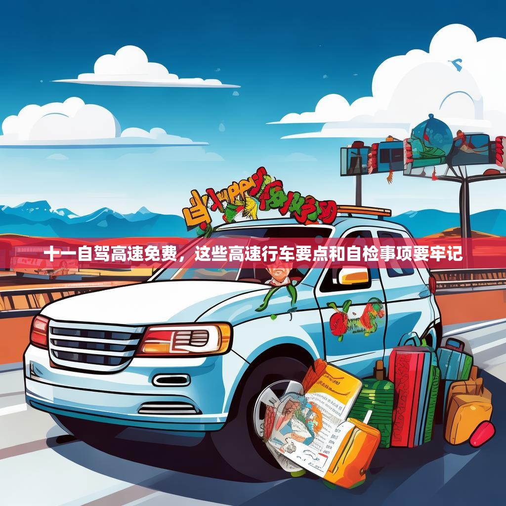 十一自驾高速免费，这些高速行车要点和自检事项要牢记