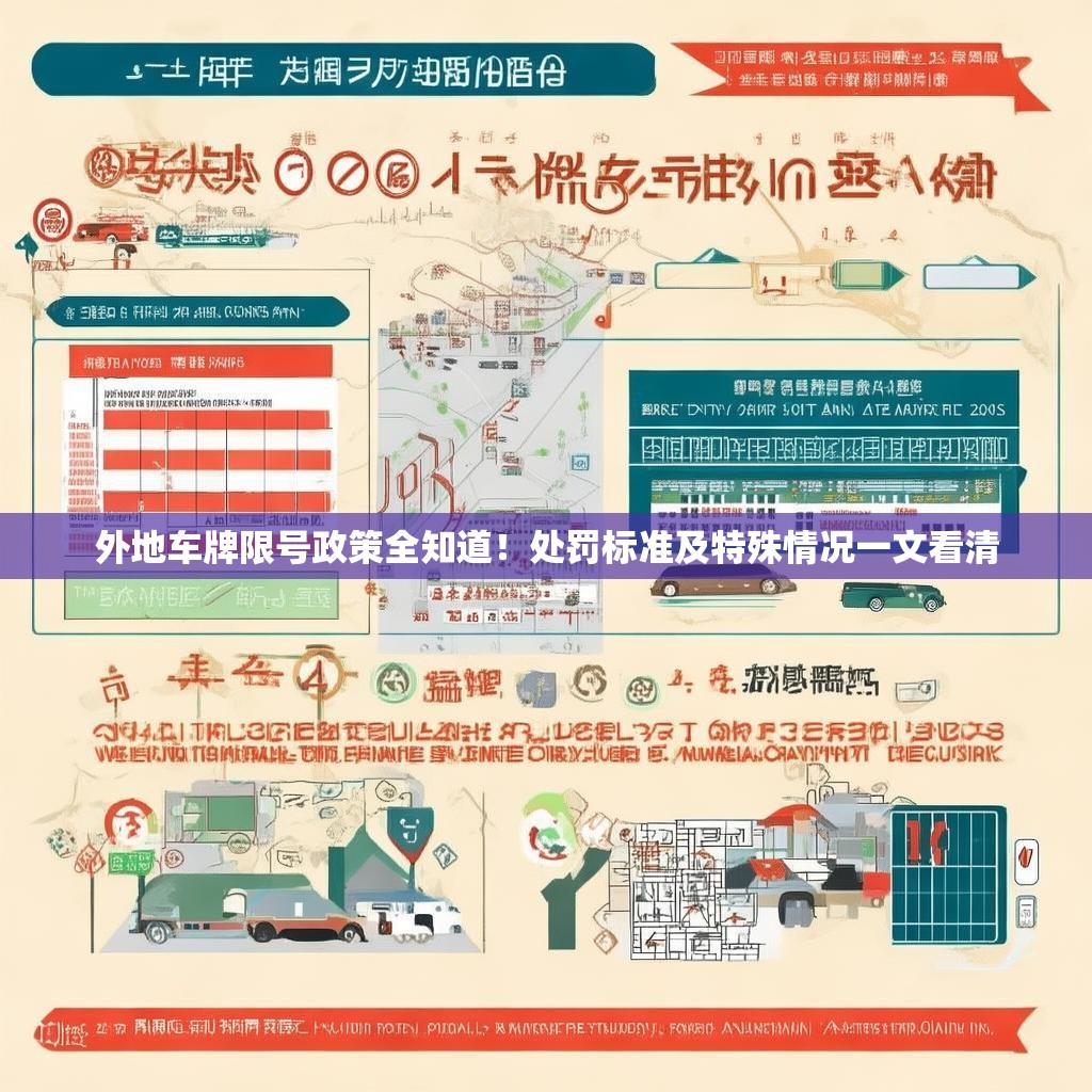外地车牌限号政策全知道！处罚标准及特殊情况一文看清