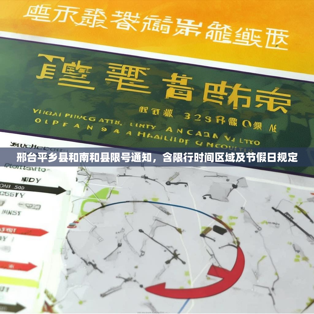 邢台平乡县和南和县限号通知，含限行时间区域及节假日规定