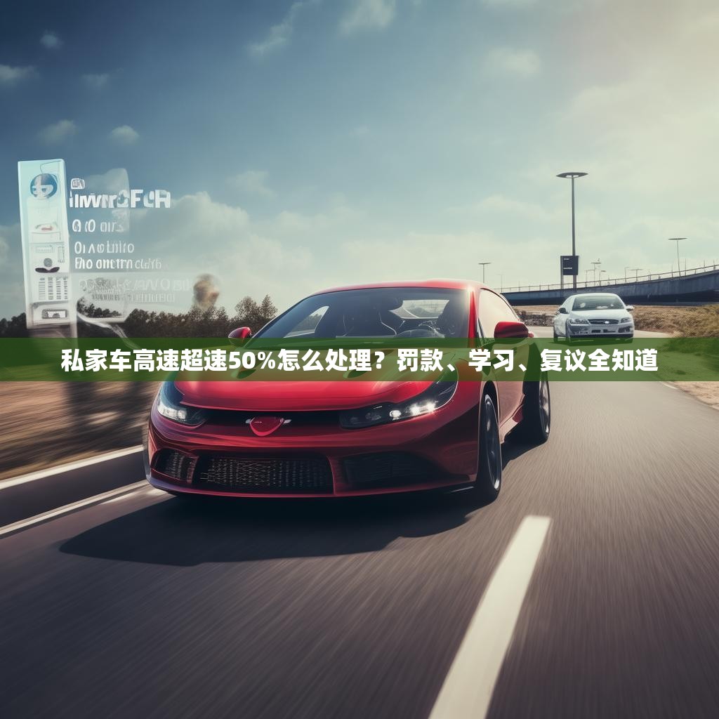 私家车高速超速50%怎么处理？罚款、学习、复议全知道
