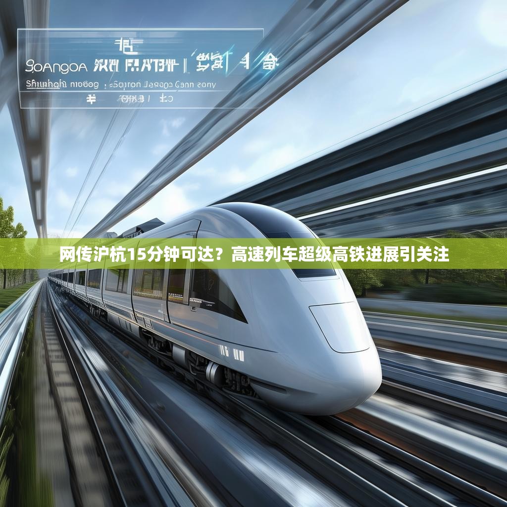 网传沪杭15分钟可达？高速列车超级高铁进展引关注