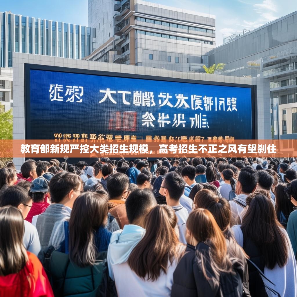 教育部新规严控大类招生规模，高考招生不正之风有望刹住