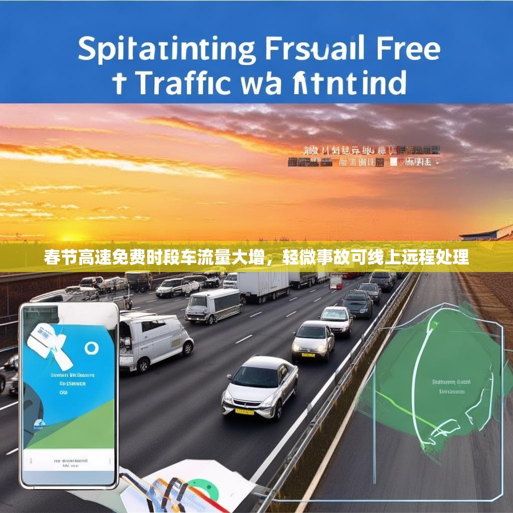 春节高速免费时段车流量大增，轻微事故可线上远程处理