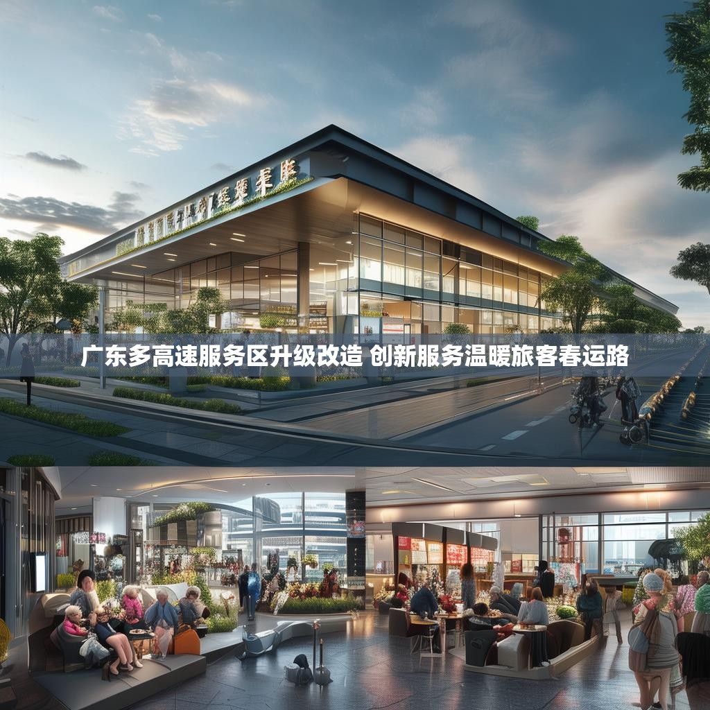 广东多高速服务区升级改造 创新服务温暖旅客春运路