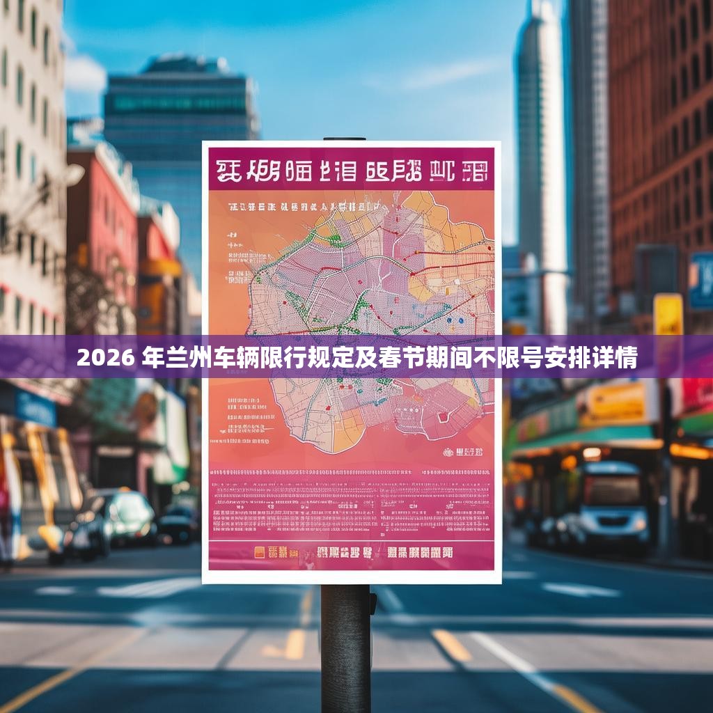 2026 年兰州车辆限行规定及春节期间不限号安排详情