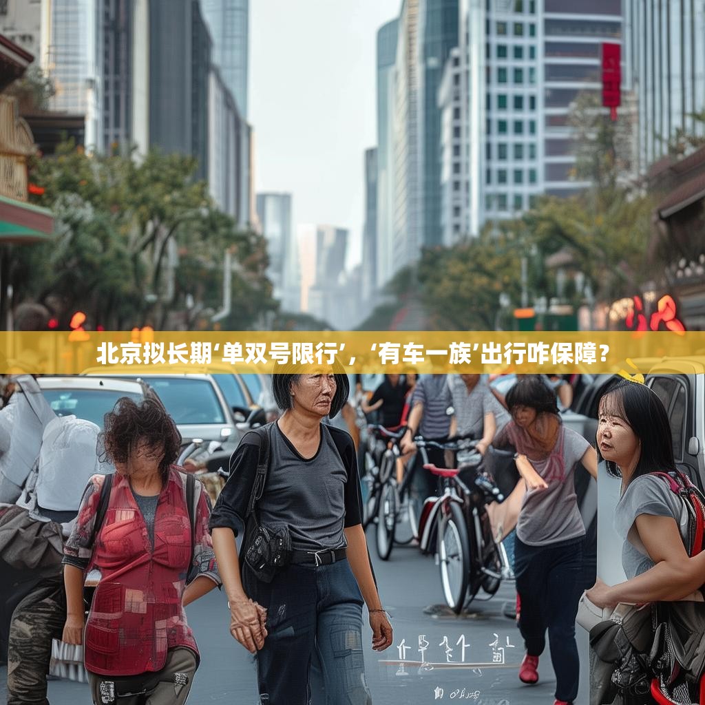 北京拟长期‘单双号限行’，‘有车一族’出行咋保障？
