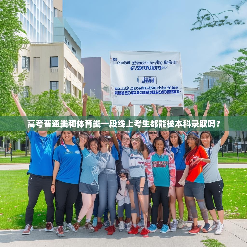 高考普通类和体育类一段线上考生都能被本科录取吗？