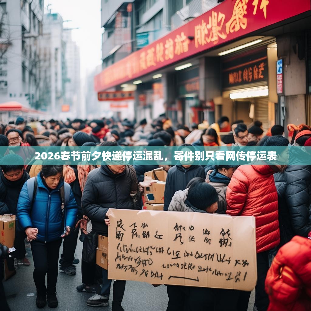 2026春节前夕快递停运混乱，寄件别只看网传停运表