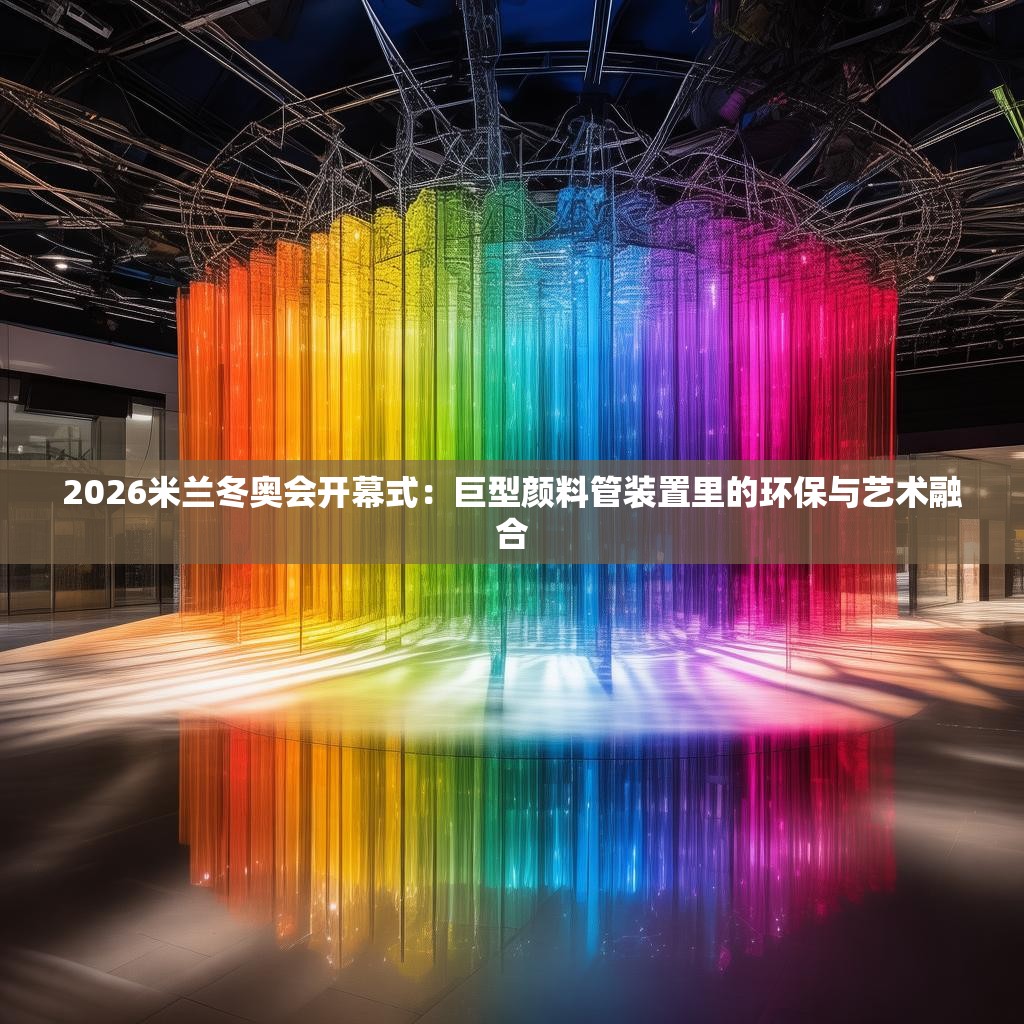 2026米兰冬奥会开幕式：巨型颜料管装置里的环保与艺术融合