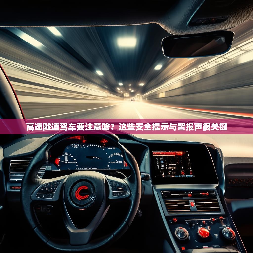 高速隧道驾车要注意啥？这些安全提示与警报声很关键