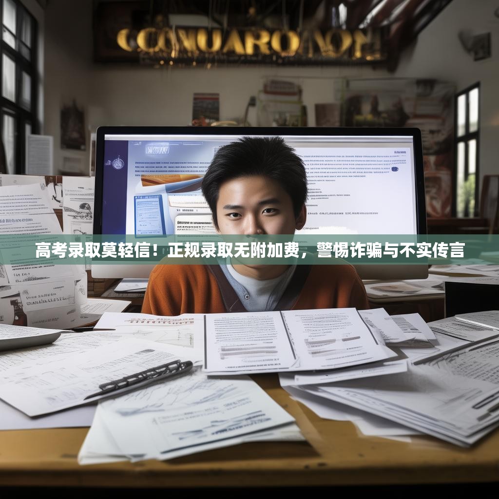 高考录取莫轻信！正规录取无附加费，警惕诈骗与不实传言
