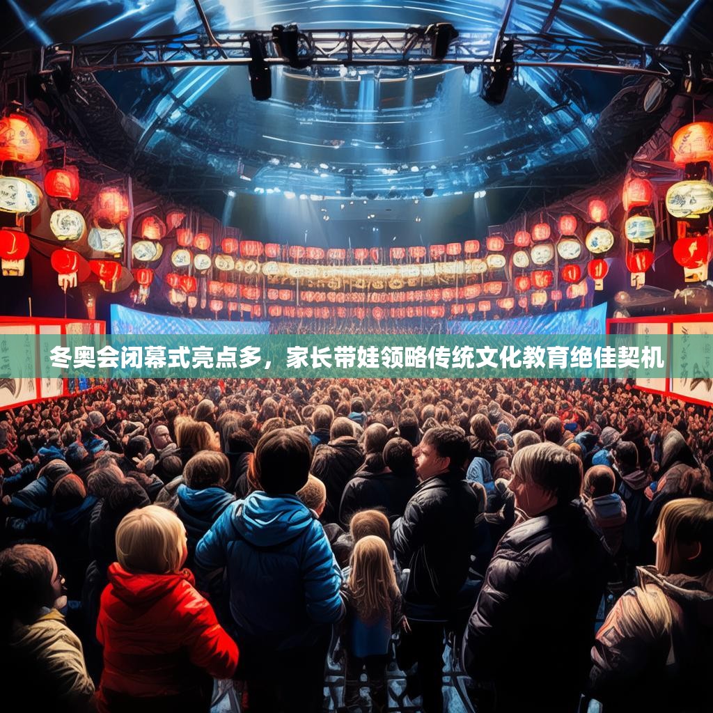 冬奥会闭幕式亮点多，家长带娃领略传统文化教育绝佳契机