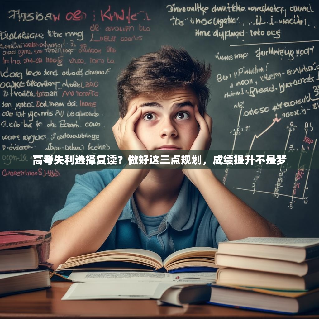 高考失利选择复读？做好这三点规划，成绩提升不是梦