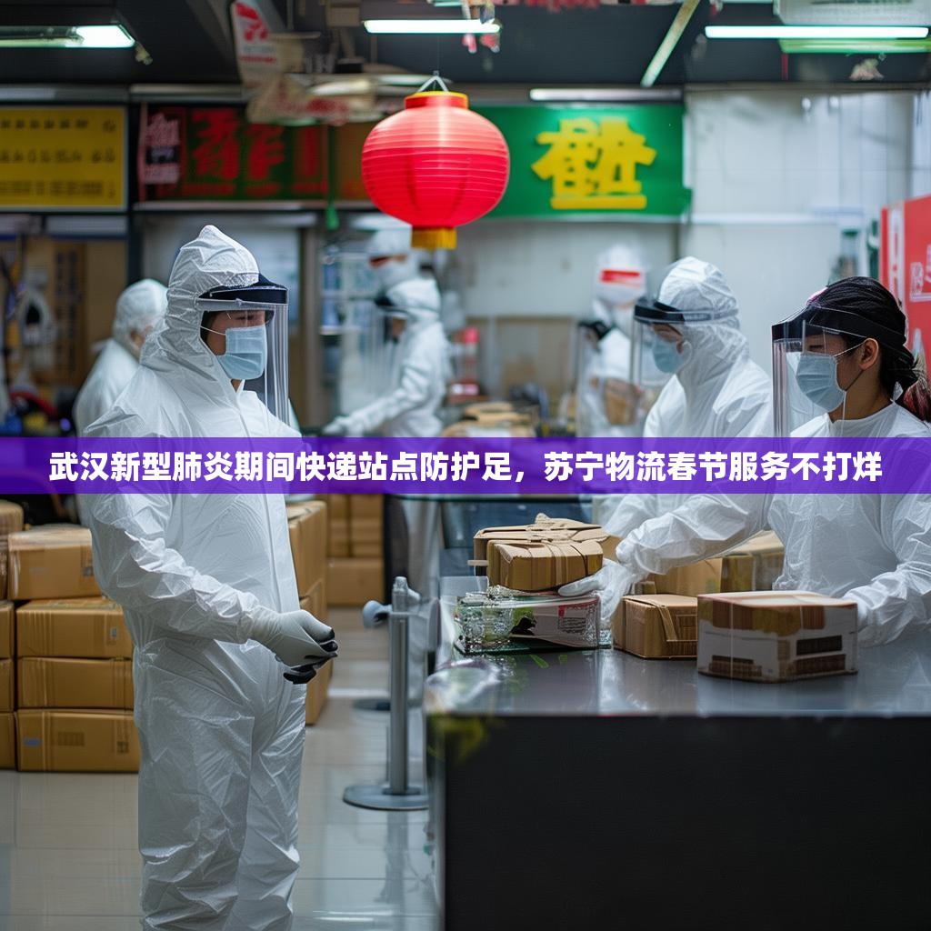 武汉新型肺炎期间快递站点防护足，苏宁物流春节服务不打烊