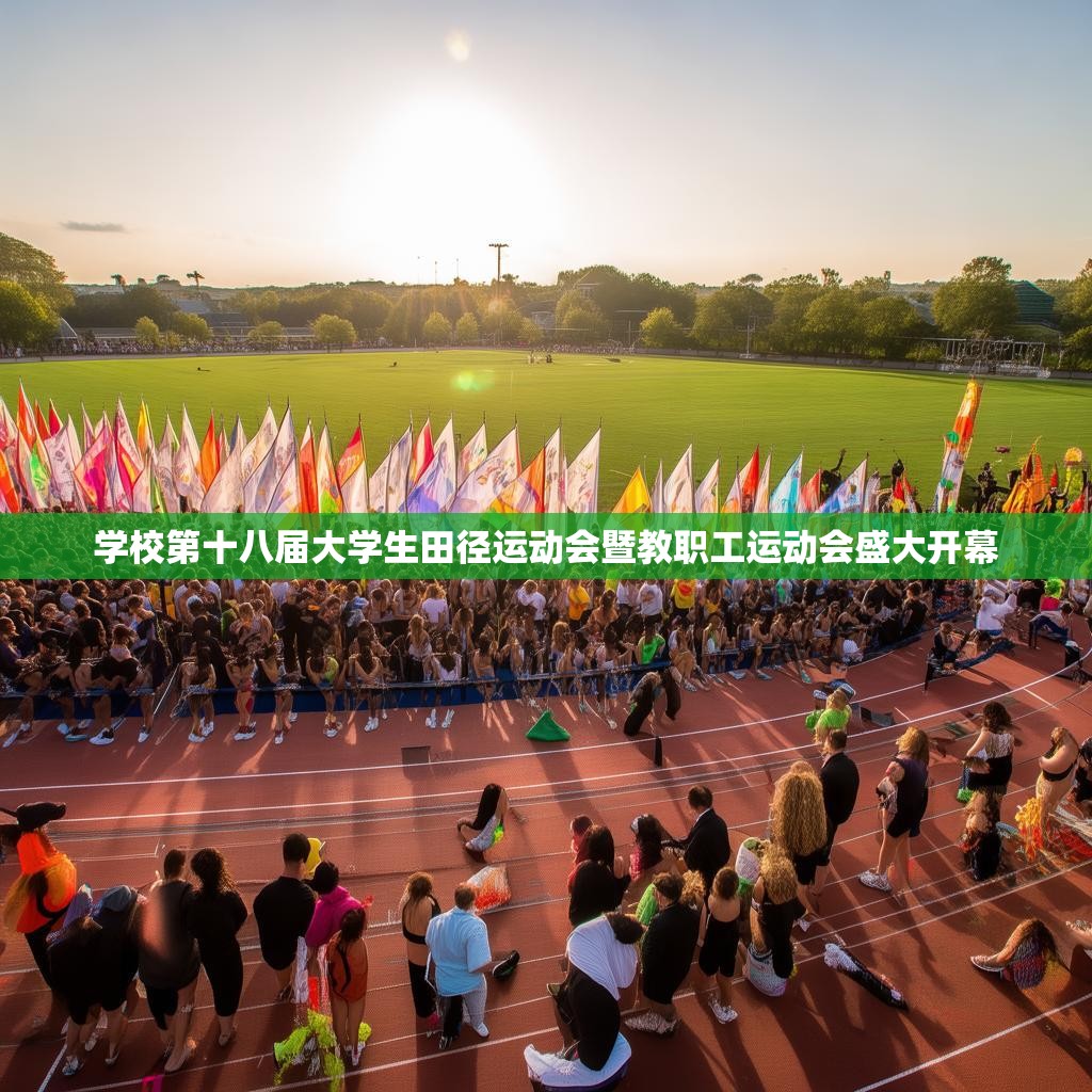 学校第十八届大学生田径运动会暨教职工运动会盛大开幕