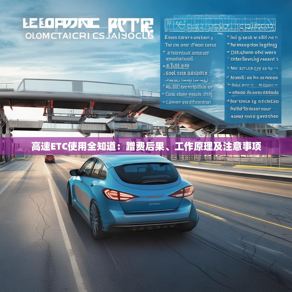 高速ETC使用全知道：蹭费后果、工作原理及注意事项