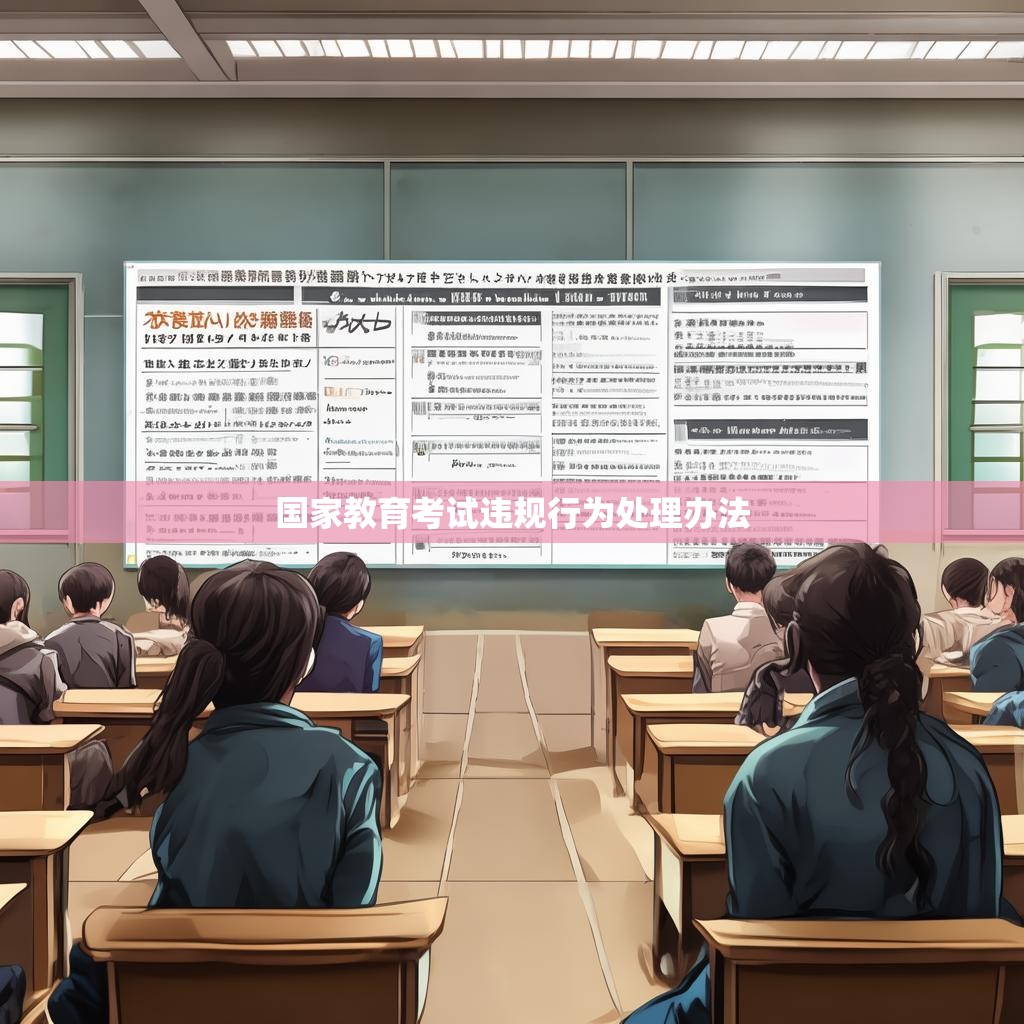 国家教育考试违规行为处理办法