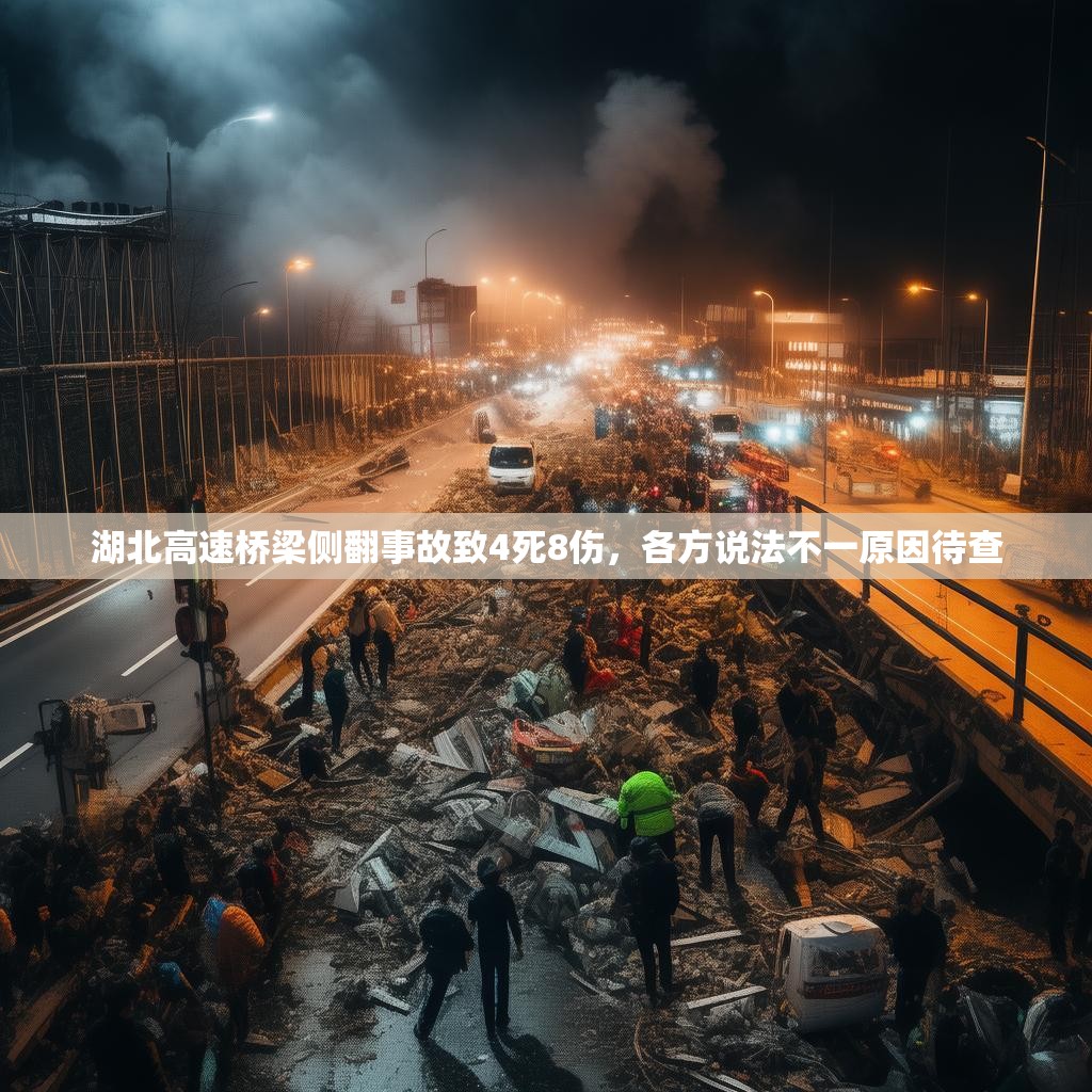 湖北高速桥梁侧翻事故致4死8伤，各方说法不一原因待查