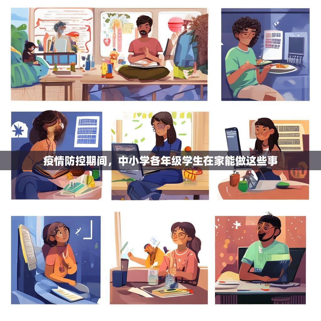 疫情防控期间,中小学各年级学生在家能做这些事