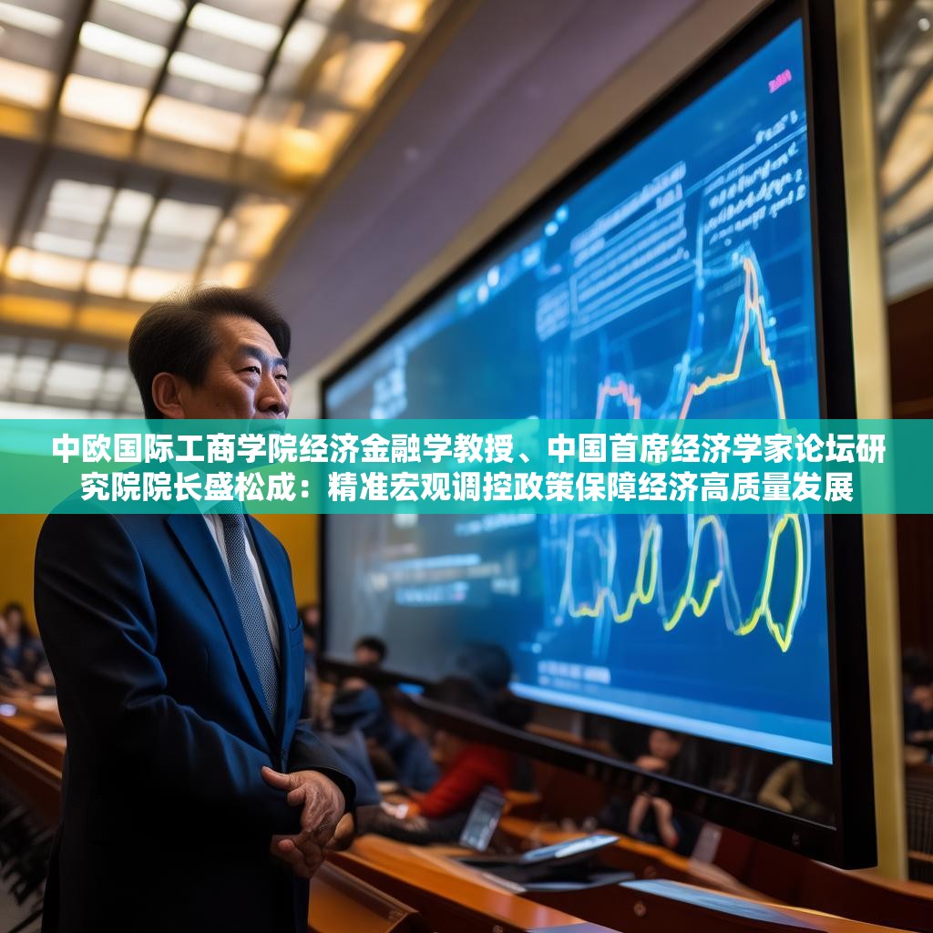 中欧国际工商学院经济金融学教授、中国首席经济学家论坛研究院院长盛松成：精准宏观调控政策保障经济高质量发展