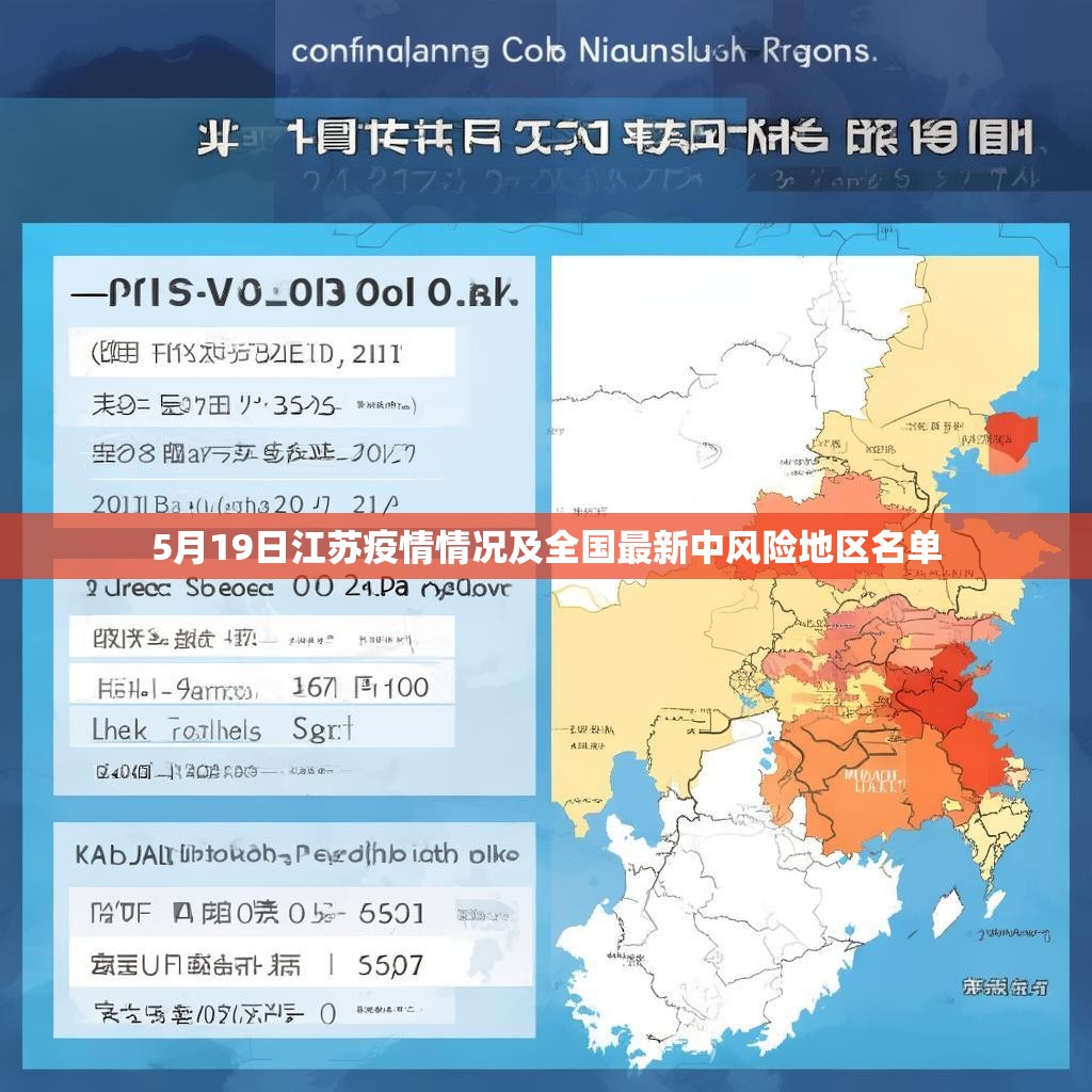 5月19日江苏疫情情况及全国最新中风险地区名单