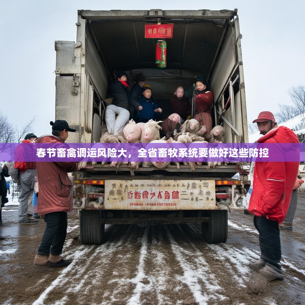 春节畜禽调运风险大,全省畜牧系统要做好这些防控
