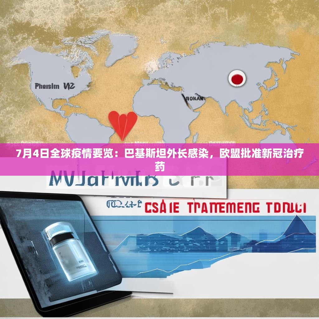 7月4日全球疫情要览：巴基斯坦外长感染，欧盟批准新冠治疗药