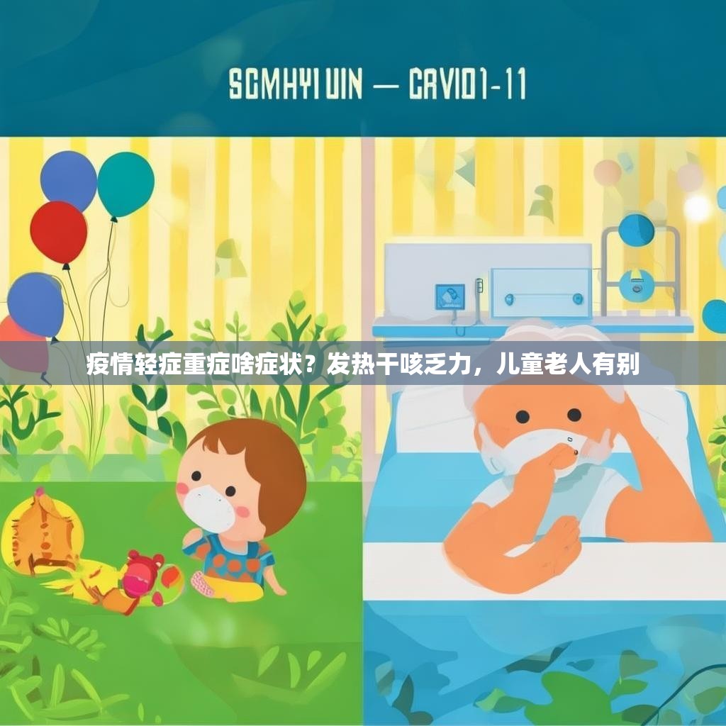 疫情轻症重症啥症状？发热干咳乏力，儿童老人有别
