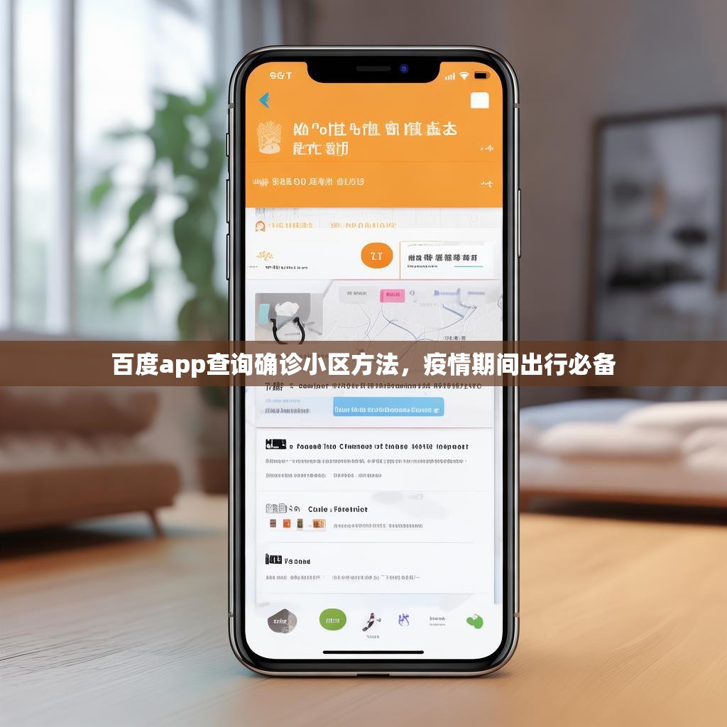 百度app查询确诊小区方法，疫情期间出行必备