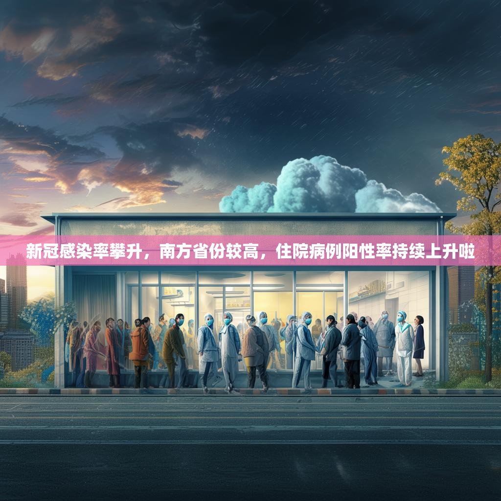新冠感染率攀升，南方省份较高，住院病例阳性率持续上升啦