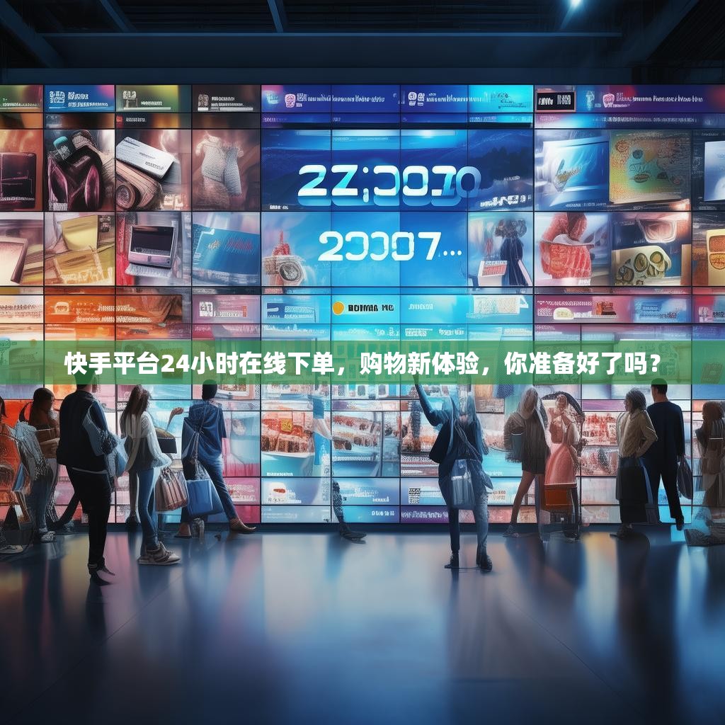 快手平台24小时在线下单，购物新体验，你准备好了吗？
